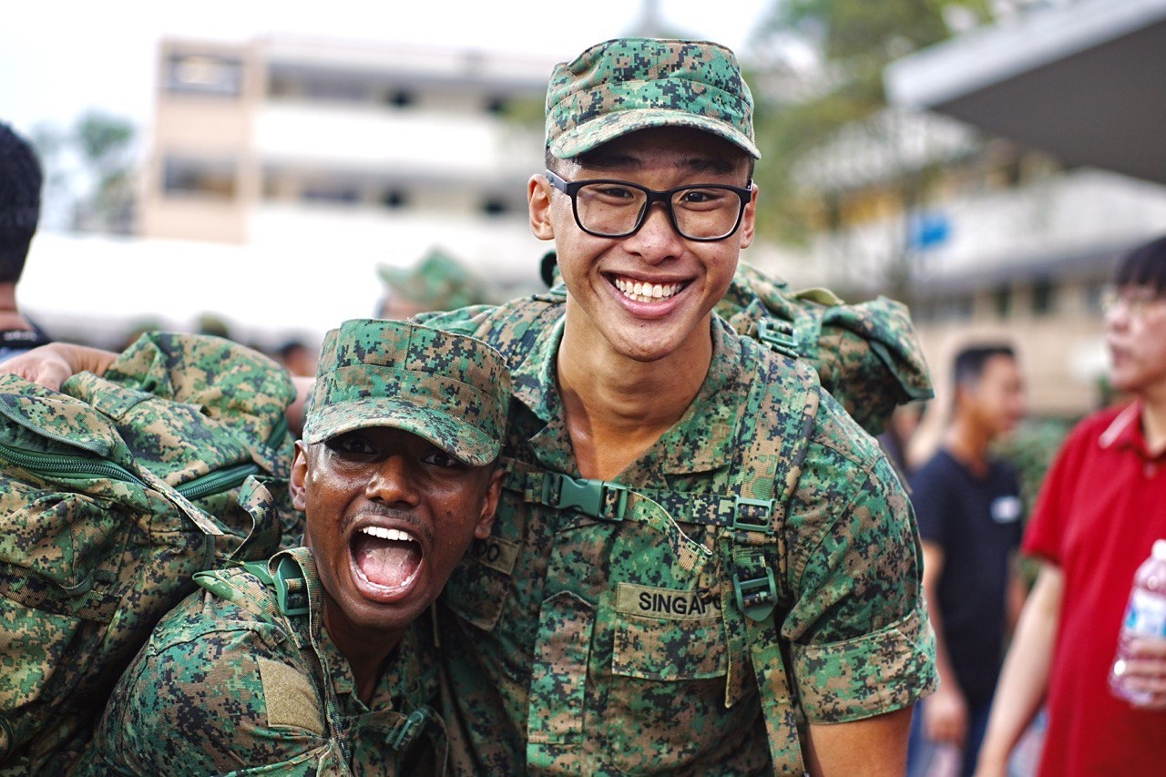 Passing out parade!